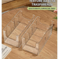 🔥Porte-médicaments télescopique transparent — Extensible, idéal pour ranger votre armoire à pharmacie 💊🗄️