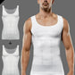 T-shirt de compression pour homme, coupe ajustée, sous-vêtement sculptant