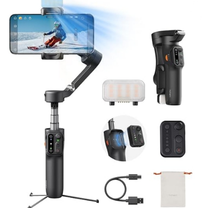 Stabilisateur à cardan mobile pliable à 3 axes