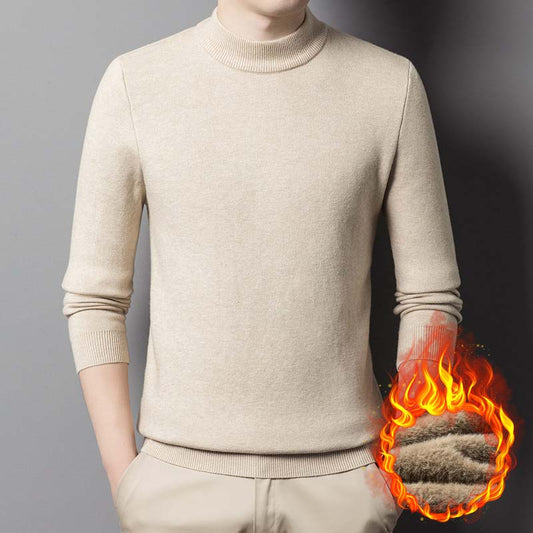 Pull à col roulé slim fit pour homme