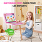 🔥 50% DE RÉDUCTION ! ✨ Kit Artistique 6-en-1 Enfant - 208 Pièces, Chevalet Double Face, Matériaux Sûrs, Idéal pour Développer la Créativité 🎨✨