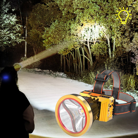 Lampe frontale ultra-lumineuse et ultra-rechargeable