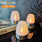 🔥6 Bougies Solaires LED🕯️Sans Flamme, IP65 Étanches, Capteur Crépusculaire Automatique☀️
