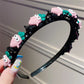 🌸 1 acheté = 1 offert | Bandeau de tressage avec mini-barrettes pour enfant