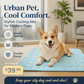 ❄️[Soldes d'été] Tapis rafraîchissant en soie glacée pour animaux – Coussin rafraîchissant d'été pour chiens et chats, respirant et lavable, pour une utilisation intérieure et extérieure, léger et idéal pour les cages et les canapés