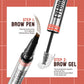 🔥 PAYEZ 1, RECEVEZ 2 PCS 🔥 2-en-1 Crayon à Sourcils + Gel Fixateur pour des sourcils naturellement plus fournis