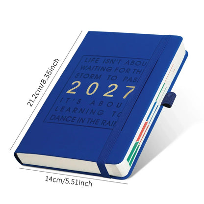 📅 50 % DE RÉDUCTION EN CE MOMENT ! 📓 Carnet-calendrier 2027 – Format A5, une page par jour, dates indiquées – Idéal pour vos notes quotidiennes et pour vous y référer plus tard ✨