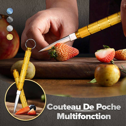 Couteau de poche portable détachable avec porte-clés📢📢5 dernières heures : Grande vente⏰⏰