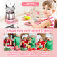 🎁[Meilleur cadeau pour enfant]🍳Mini cuisine jouet pour enfants - Set de 22 pièces