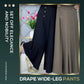 (50 % de rabais) Pantalon plissé à jambe large