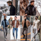 Pull à col roulé slim fit pour homme