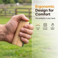 🥳Brosse anti-mue – Pas de tiraillements, pas de douleur. Manche ergonomique en bois. Élimine le sous-poil et les squames. Idéale pour les animaux anxieux ou sensibles. Une séance de toilettage en toute sérénité. 🌿💚