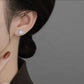 Boucles d'oreilles puces en moissanite