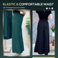 (50 % de rabais) Pantalon plissé à jambe large
