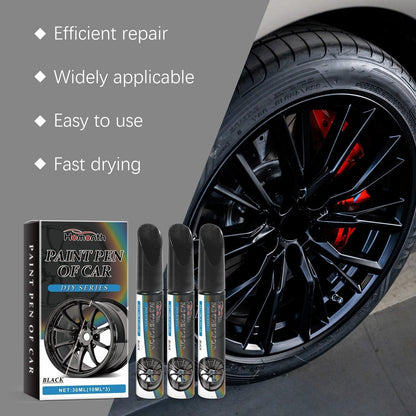 🎨 VENTE FLASH -50% ! 🚗 Kit Stylo Réparation Jantes – Vernis + 3 x 10 ml pour Retouche Précise – Formule Résistante aux Éclats, Application Sans Gouttes – Idéal pour Rayures et Petits Impacts 🖌️✨