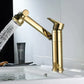 🔥PROMOTION EXCEPTIONNELLE🔥Robinet mitigeur universel pivotant pour lavabo, à un seul trou, eau chaude et froide