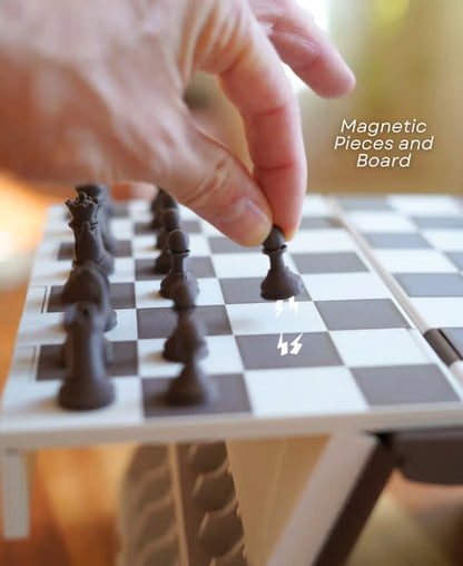 Boîte d'échecs magnétique internationale