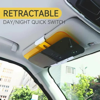 🎄NEW YEAR SALE⚡50K+ SOLD!🚗Sun Visor for Car Universal Anti-Glare Polarized Visor Extender