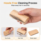 🥳Brosse anti-mue – Pas de tiraillements, pas de douleur. Manche ergonomique en bois. Élimine le sous-poil et les squames. Idéale pour les animaux anxieux ou sensibles. Une séance de toilettage en toute sérénité. 🌿💚