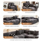 🛋️ 65% DE RÉDUCTION! ✨ Housse de Canapé en Peluche Douce - Protection Antidérapante avec Élastiques pour un Confort et un Style Maximum 🏠🌟