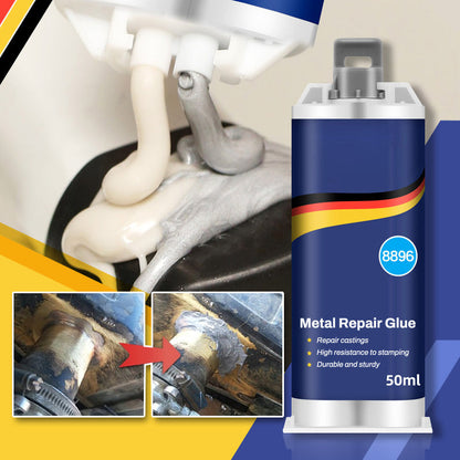 🔩 ACHETEZ 2, OFFERT 1 ! ⚙️ Colle de Réparation Métallique – Fixation Instantanée, Haute Résistance & Polyvalente 🛡️