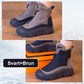✨Bottes de neige chaudes et imperméables avec fermeture éclair pour femmes