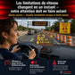 🚗💻 Affichage tête haute HUD GPS auto, compteur de vitesse numérique clair, projection simple sur pare-brise pour la conduite ✨