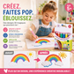 🎄🎁 Stylos à dessin DIY Bubble Popcorn, création ludique, cadeau original pour enfants et loisirs créatifs ✨