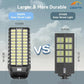 ☀️ 50 % DE RÉDUCTION ! Lampadaire solaire à LED – Lampe de sécurité d'extérieur ultra-lumineuse