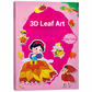 🍃 50% DE RÉDUCTION! 🎨 KIT ART 3D FEUILLES - 12 Motifs Naturels avec Cadres Inclus, Développe la Créativité des Enfants (4-8 Ans) 🌟✂️