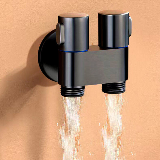 🚿 50 % DE RÉDUCTION ! 🔧 Robinet de régulation double 2-en-1 pour WC – laiton, cartouche en céramique et double fermeture – idéal pour la salle de bains 🏠