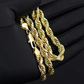 Collier torsadé à plusieurs rangs en or