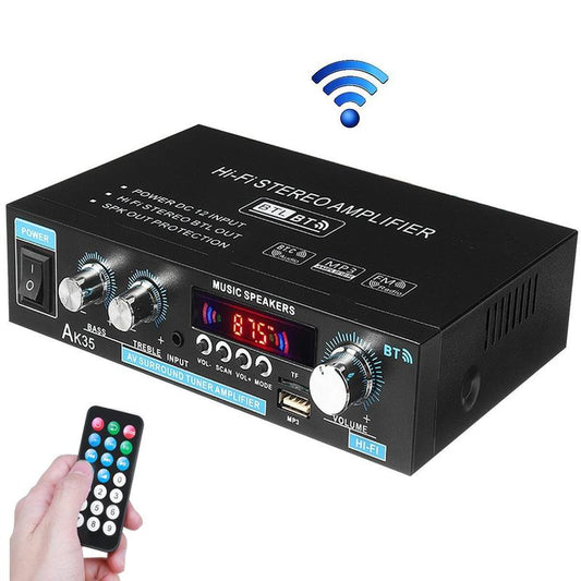 📢📢50 % DE RÉDUCTION !! ⏰Amplificateur stéréo AK35 pour la maison, audio Bluetooth 5.0, puissance maximale
