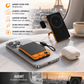 Chargeur portable magnétique sans fil 3 en 1 avec support