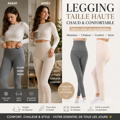 👖 Leggings modernes, sobres et chauds