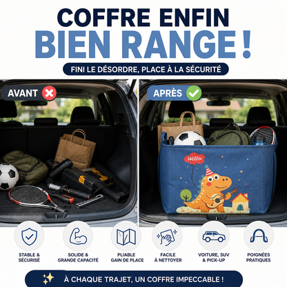 🚗 Panier de rangement pour le coffre