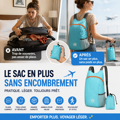 🔥 Sac de voyage et de rangement pliable ultra-léger