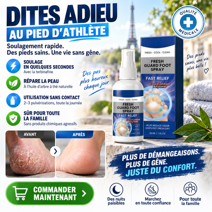 ⚕️Spray pour les pieds de qualité médicale