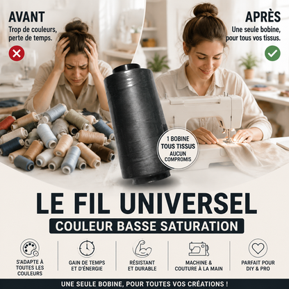 🧵Fil à coudre polyvalent