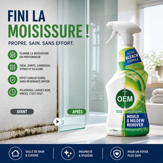 🫧💦Spray anti-moisissure pour la salle de bains
