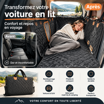 🚗 Tapis de couchage pliable pour la banquette arrière – Un incontournable du voyage