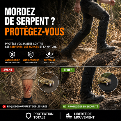📢📢 -50 % !! ⏰ Guêtres de protection extérieures pour la randonnée et la chasse