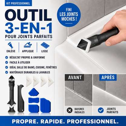 3 en 1 Outil d'étanchéité ultime