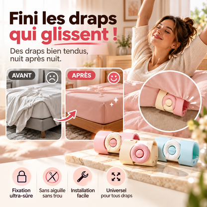 Pinces pour draps