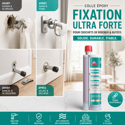 🏠 Ancrage d'armature à injection époxy Kaishida 360 ml