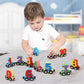 🔥Puzzle magnétique avec chiffres et lettres, voiture en bois