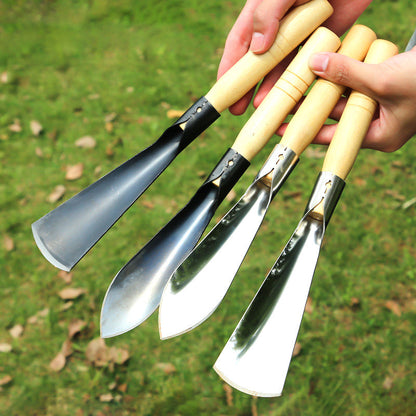 💎 60% DE RÉDUCTION ! 💎 Kit 3-en-1 Jardinage – Désherbage, Plantation & Ratissoir en Acier Inoxydable Épaissi 🌸🛠️