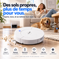 🤖 Robot aspirateur-laveur intelligent avec nettoyage automatique de la serpillière