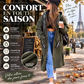 🐥 50 % DE RÉDUCTION ! ✨✨ Veste à capuche zippée pour femme, doublée en polaire