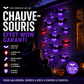 Lot d'autocollants décoratifs 3D « chauves-souris » pour Halloween